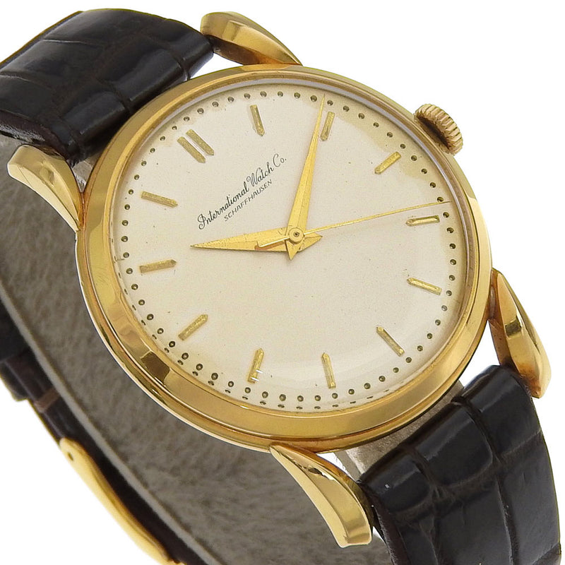 IWC レディース　手巻き腕時計　International Watch Co IP-2190| IWC レディース SS Cal.41 シルバーダイヤル 手巻き