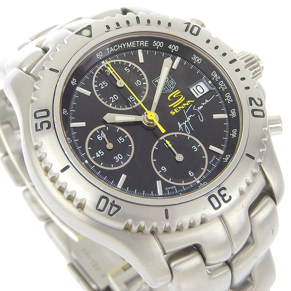 TAG HEUER】タグホイヤー リンク アイルトン・セナ 腕時計 CT2115 自動