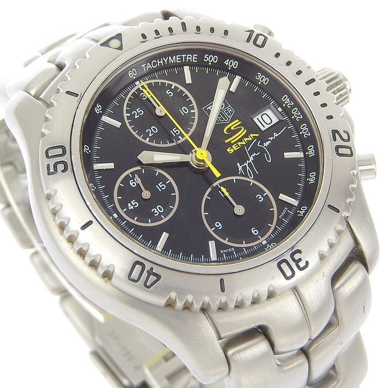 【TAG HEUER】タグホイヤー リンク アイルトン・セナ 腕時計
 CT2115 自動巻き