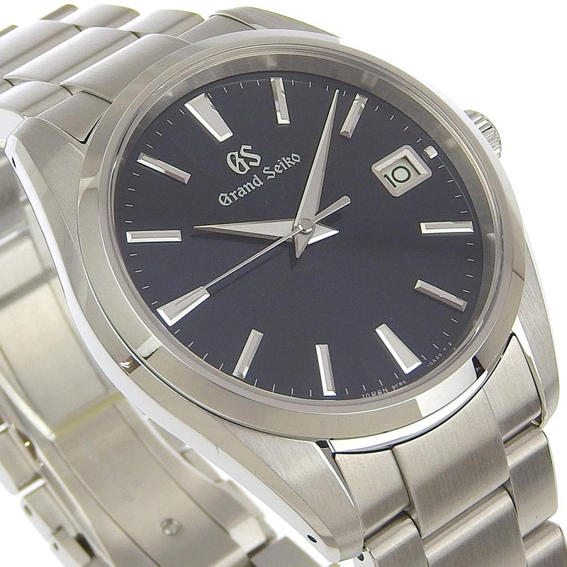 [SEIKO] SEIKO GRAND SEIKO 시계 9F85-0AC0 SBGP013 스테인리스 스틸 석영 아날로그 디스플레이 해군 다이얼 Grand Seiko Men A+Rank