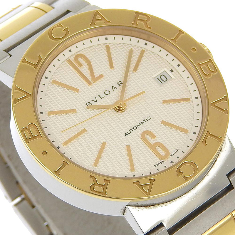 [BVLGARI] Bulgari Bvlgari Bvlgari Watch BB38SG Stainless Steel×18KYellow gold Mechanical Automatic White dial BVLGARI BVLGARI Men's A-Rank