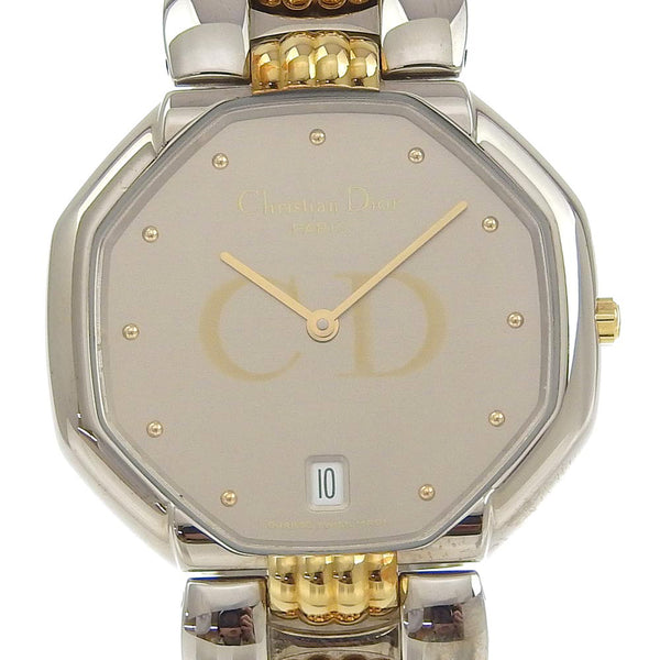 [dior]克里斯蒂安·迪奥（Christian Dior） 
 手表 
 不锈钢石英模拟显示灰色表盘男士A级