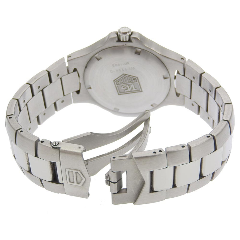 [tag heuer]标签霍伊尔 
 手表 
 Kirium WL1114不锈钢石英模拟显示银色表盘男士A级