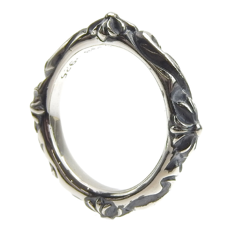 [Corazones cromados] Corazones cromados 
 Anillo de banda SBT No. 24 anillo / anillo 
 Silver 925 alrededor de 9.0g SBT Band Ring Men's A-Rank