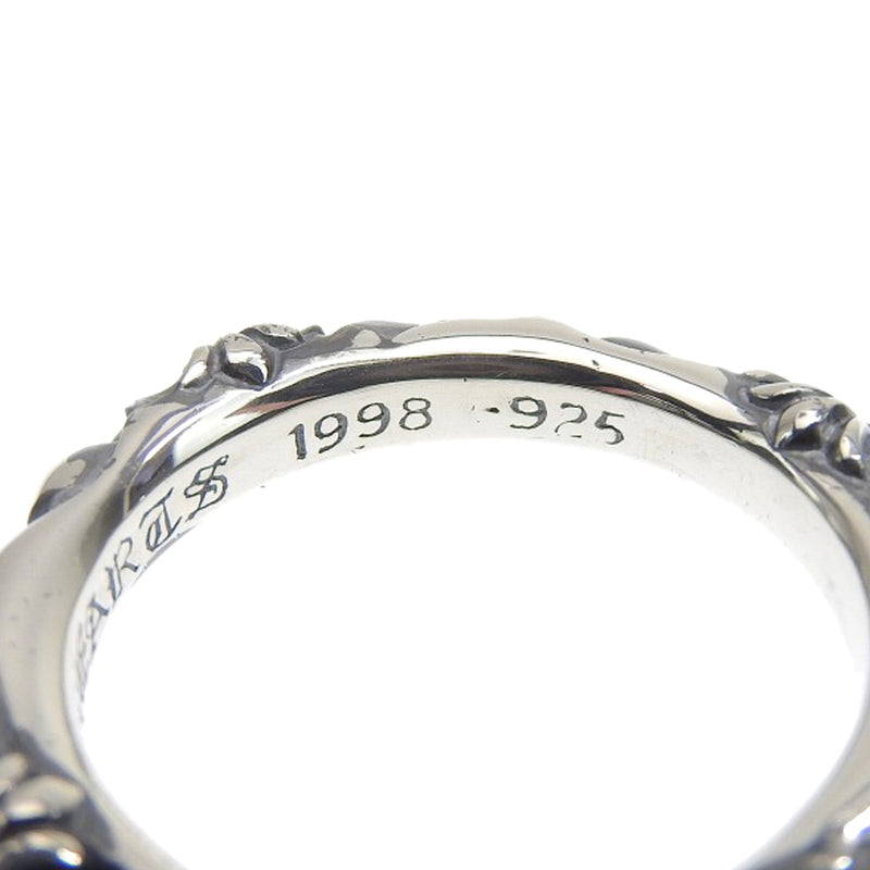[Corazones cromados] Corazones cromados 
 Anillo de banda SBT No. 24 anillo / anillo 
 Silver 925 alrededor de 9.0g SBT Band Ring Men's A-Rank