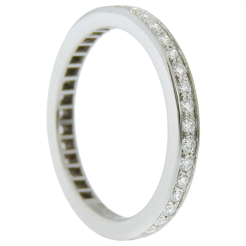 [Van Cleef & Arpels] Van Cleef & Arpel Romance Full Eternity Ring No. 8 Anillo / anillo PT950 Platino Romance Fulnity Ladies A Rank