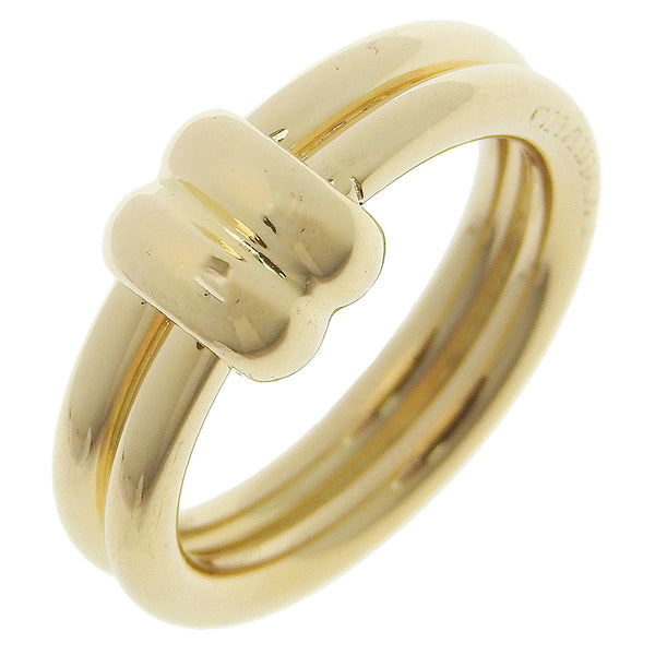 [Chaumet] Shome 
 No. 10 anillo / anillo 
 K18 oro amarillo aproximadamente 6.8 g de damas A-rank
