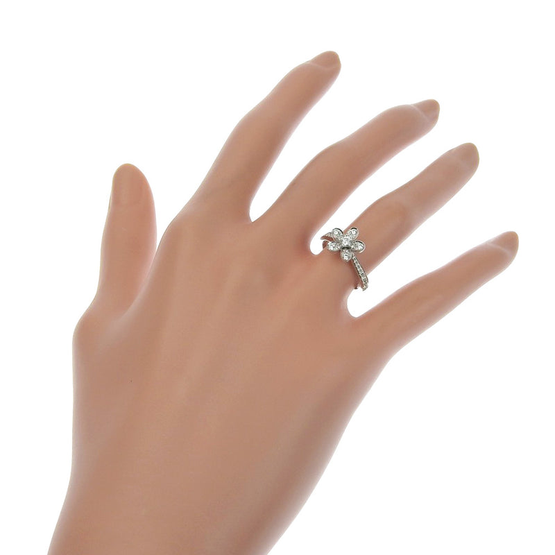 [Van Cleef & Arpels] Van Cleef & Arpel Socrates No. 8 Ring / Ring 18K화이트 골드 X 다이아몬드 약 3.5g 소크라테스 숙녀 계급