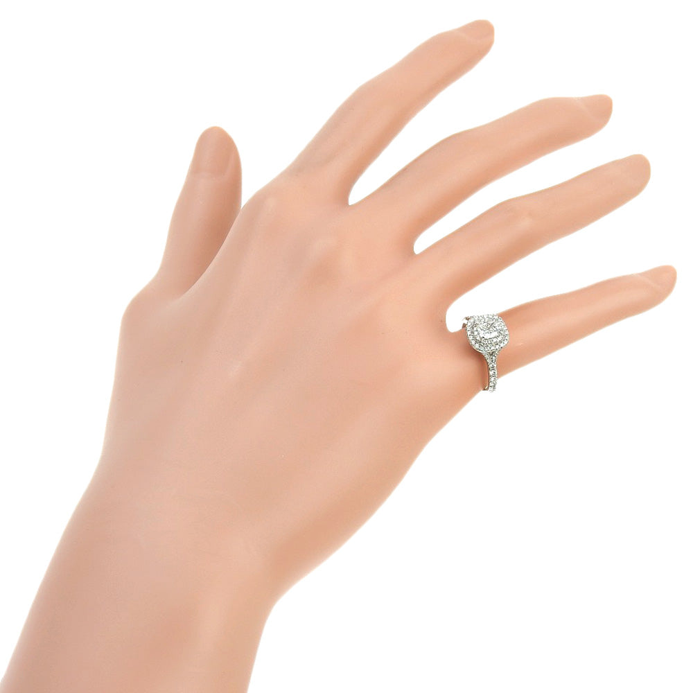 TIFFANY&Co.】ティファニー ソレスト クッション カット ダブル ハロー