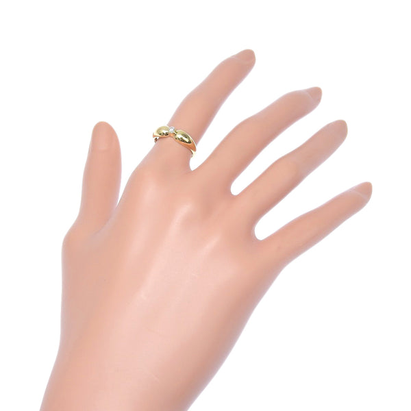 [Tiffany & co.] Tiffany 
 No. 10.5 Anillo / anillo 
 K18 Gold Yellow Gold x Diamond aproximadamente 3.2g Damas A+Rango
