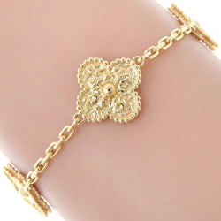 [VAN CLEEF & ARPELS] Van Cleef & Arpel Alhambra Bracelet 18KYellow Gold Approximately 15.0g ALHAMBRA Ladies A+Rank