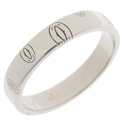 [Cartier] Cartier 
 Happy Birthday No. 17 Ring / Ring 
 K18 White Gold Approximately 5.3g Happy Birthday Unisex A Rank