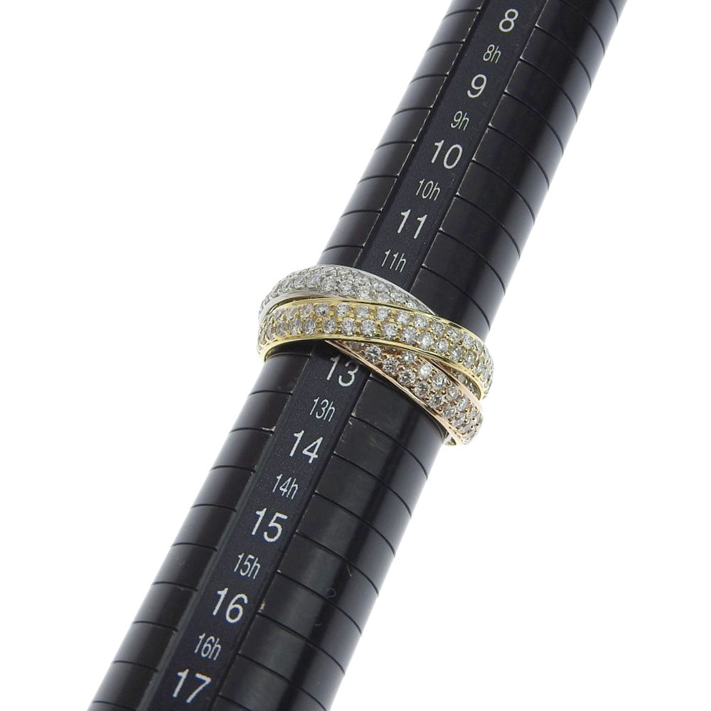 CARTIER】カルティエ トリニティ アフターダイヤ リング・指輪 13号