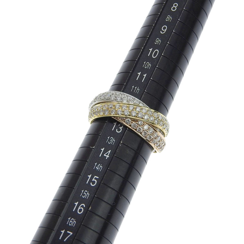 CARTIER】カルティエ トリニティ アフターダイヤ リング・指輪 13号