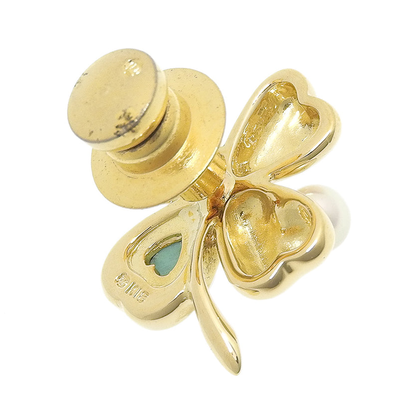 [Mikimoto] Mikimoto 
 Mecanografía 
 Turquesa X Pearl X K18 Amarillo Gold Ladies A-Rank