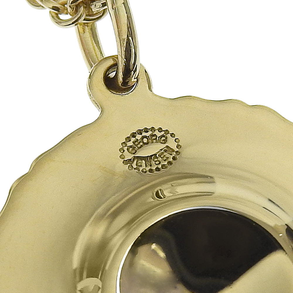 Georg Jensen】ジョージジェンセン ネックレス K18イエローゴールド 約