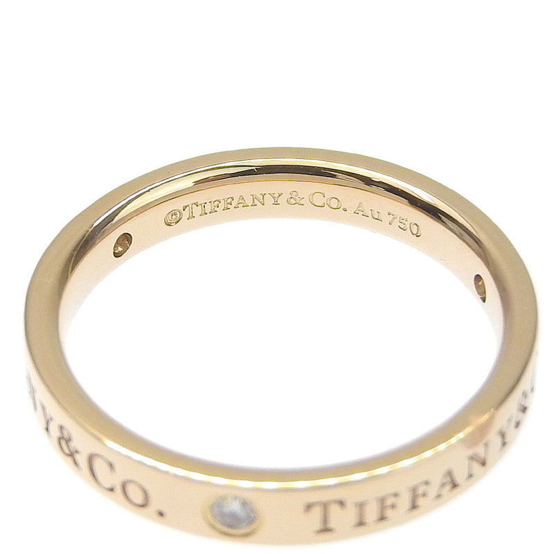 TIFFANY & CO.] Tiffany No. 9 ring / ring K18 Pink Gold x Diamond 