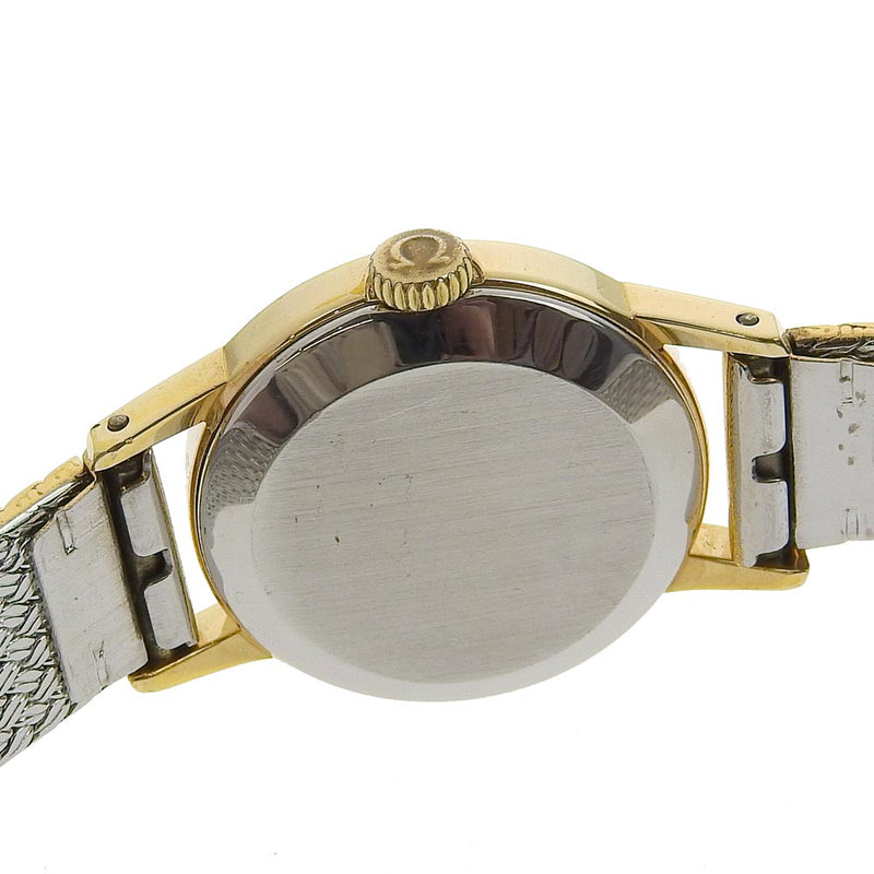 [Omega] Omega 
 Reloj antiguo 
 Damas de plata rollizada a mano de acero inoxidable damas antiguas