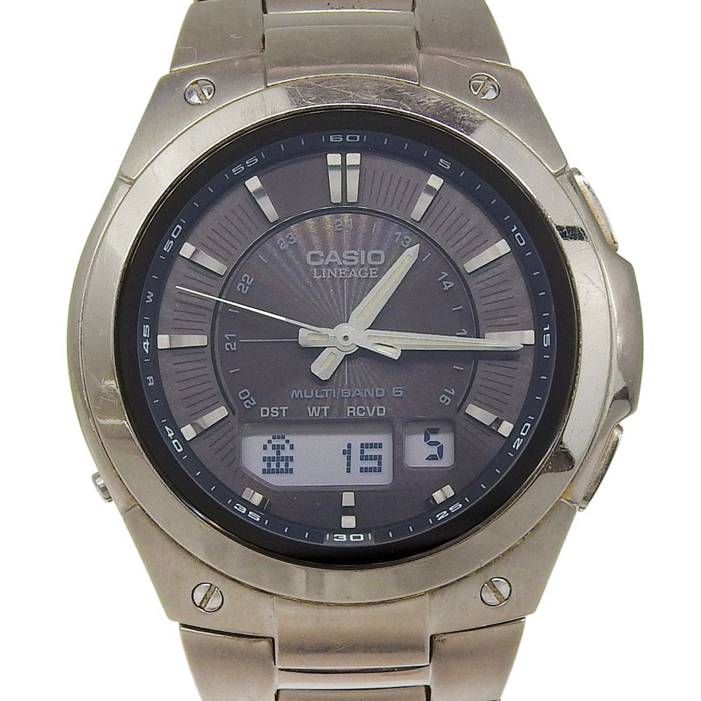 CASIO】カシオ LINEAGE リニエージ 腕時計 LCW-M150T タフソーラー