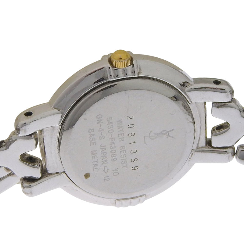 YVES SAINT LAURENT】이브・산로란 손목시계 5430-F43089 석영