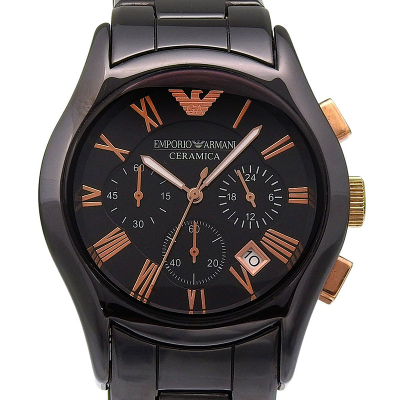 【ARMANI】エンポリオ・アルマーニ セラミカ 腕時計
 AR-1410 クオーツ
