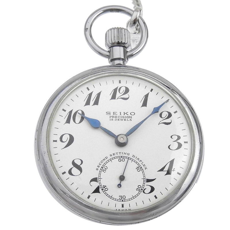 【SEIKO】SEIKO Railroad Pocket Watch
 Manual Winding