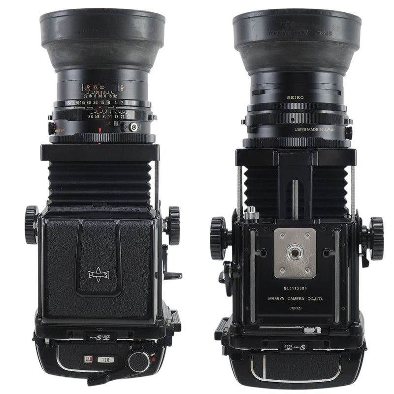 MAMIYA] Mamiya RB67 Pro S MIMIYA-SEKOR C 127mm F3.8 Film Camera