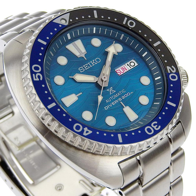 [Seiko] Seiko Seiko Prospex Watch Turtle Save Ocean Diver 4R36-07D0 SRPD21K1不锈钢自动风prospex男士