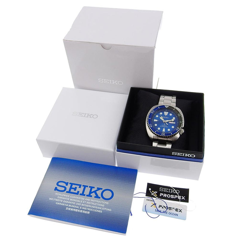 [Seiko] Seiko Prospex Watch Turtle Save Ocean Diver 4R36-07D0 SRPD21K1 en acier inoxydable Automatic Wind Prospex Men A Rank