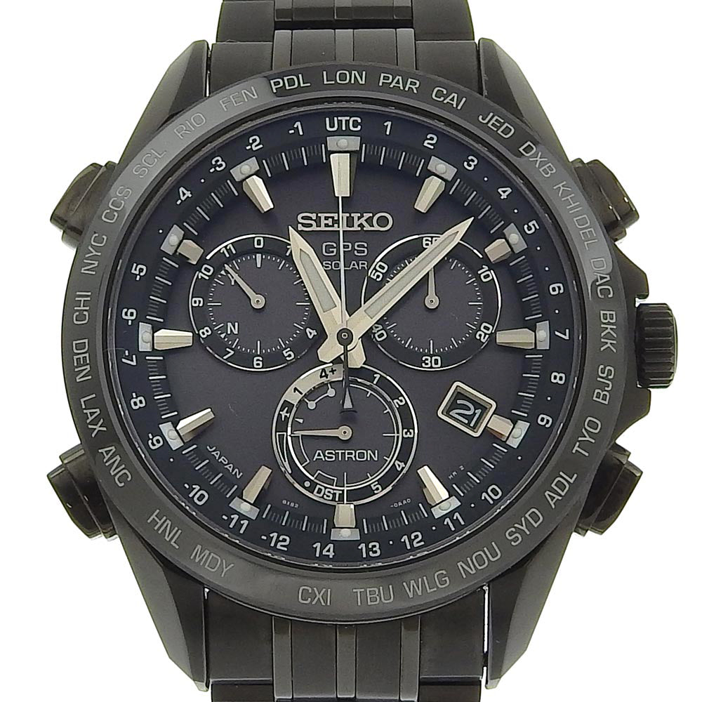 【SEIKO】セイコー アストロン 腕時計 8X82-0AB0-1 SBXB009 セラミック×チタン 黒 ソーラー電波時計 クロノグラフ –  KYOTO NISHIKINO