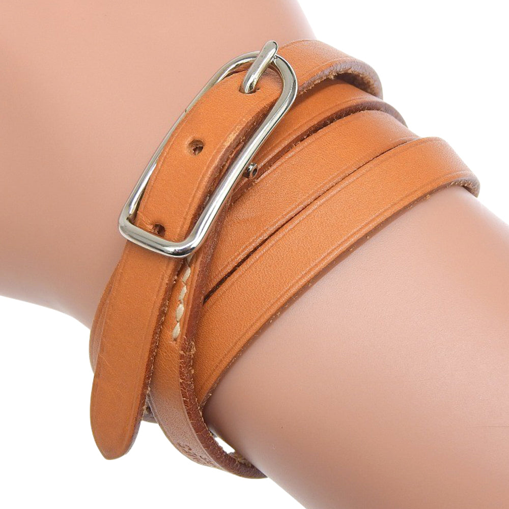 HERMES エルメス ブレスレット アピ1 タンデム レザー ヴィンテージ 茶 HERMES】エルメス アピ1 ブレスレット – NISHIKINO VINTAGE KYOTO