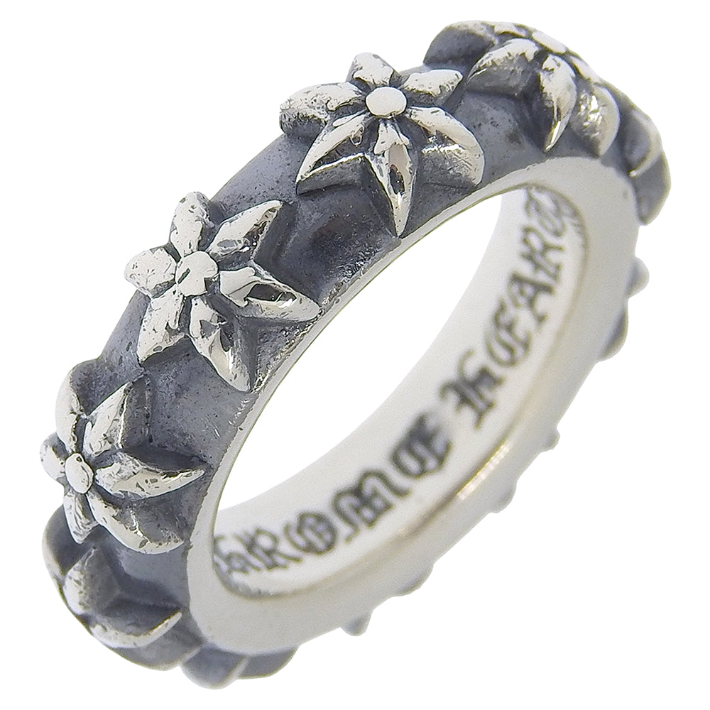 CHROME HEARTS】クロムハーツ クロスバンドリング リング・指輪 16号