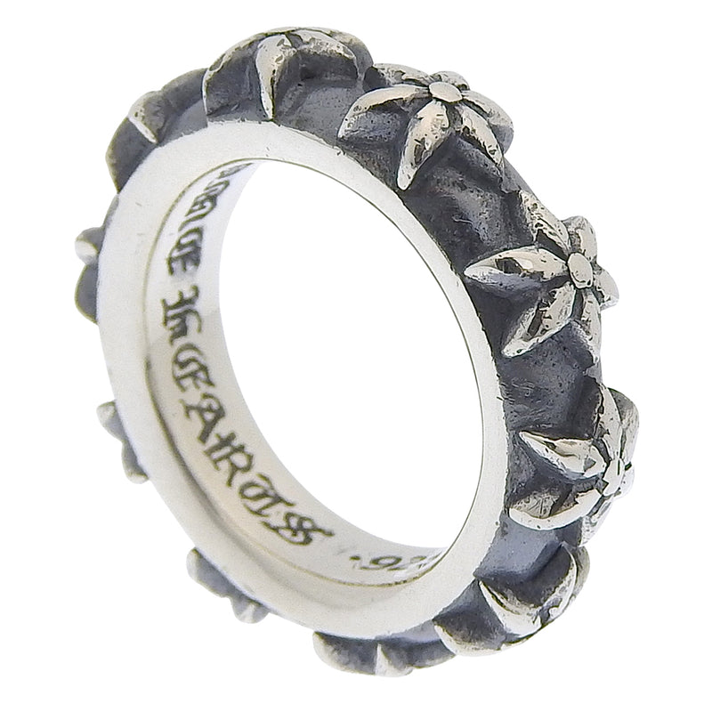 CHROME HEARTS】クロムハーツ STAR BAND スターバンド リング・指輪 9
