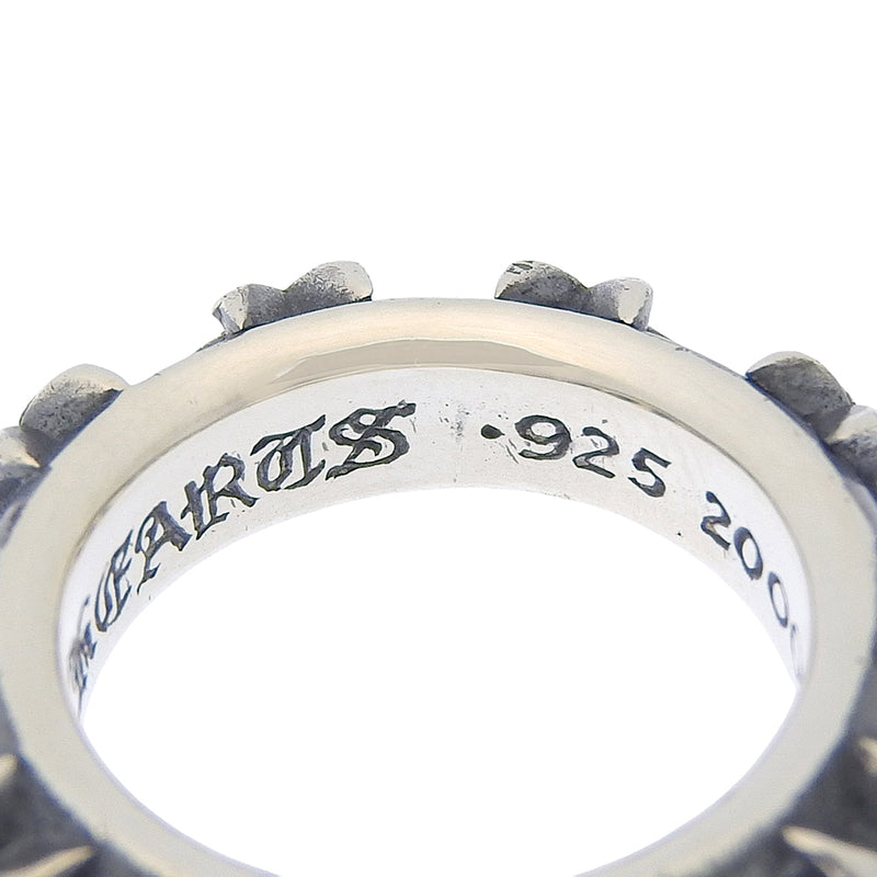CHROME HEARTS】クロムハーツ STAR BAND スターバンド リング・指輪 9