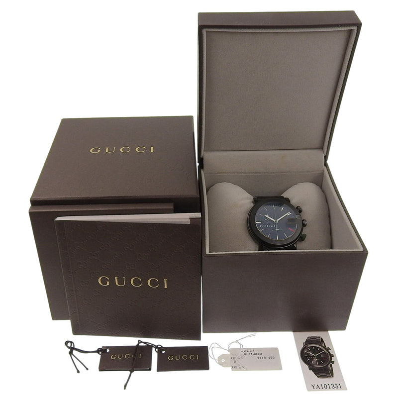GUCCI】グッチ Gクロノ 腕時計 101M クオーツ – NISHIKINO VINTAGE KYOTO