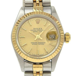 [ROLEX] Rolex 
 Datejust Watch 
 79173 Gold & Steel Automatic Gold Dial DateJust Ladies A+Rank