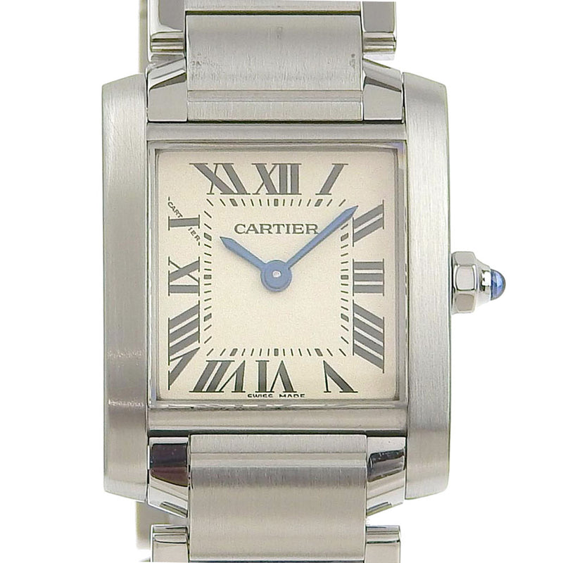 【CARTIER】カルティエ タンクフランセーズSM 腕時計
 W51008Q3 クオーツ