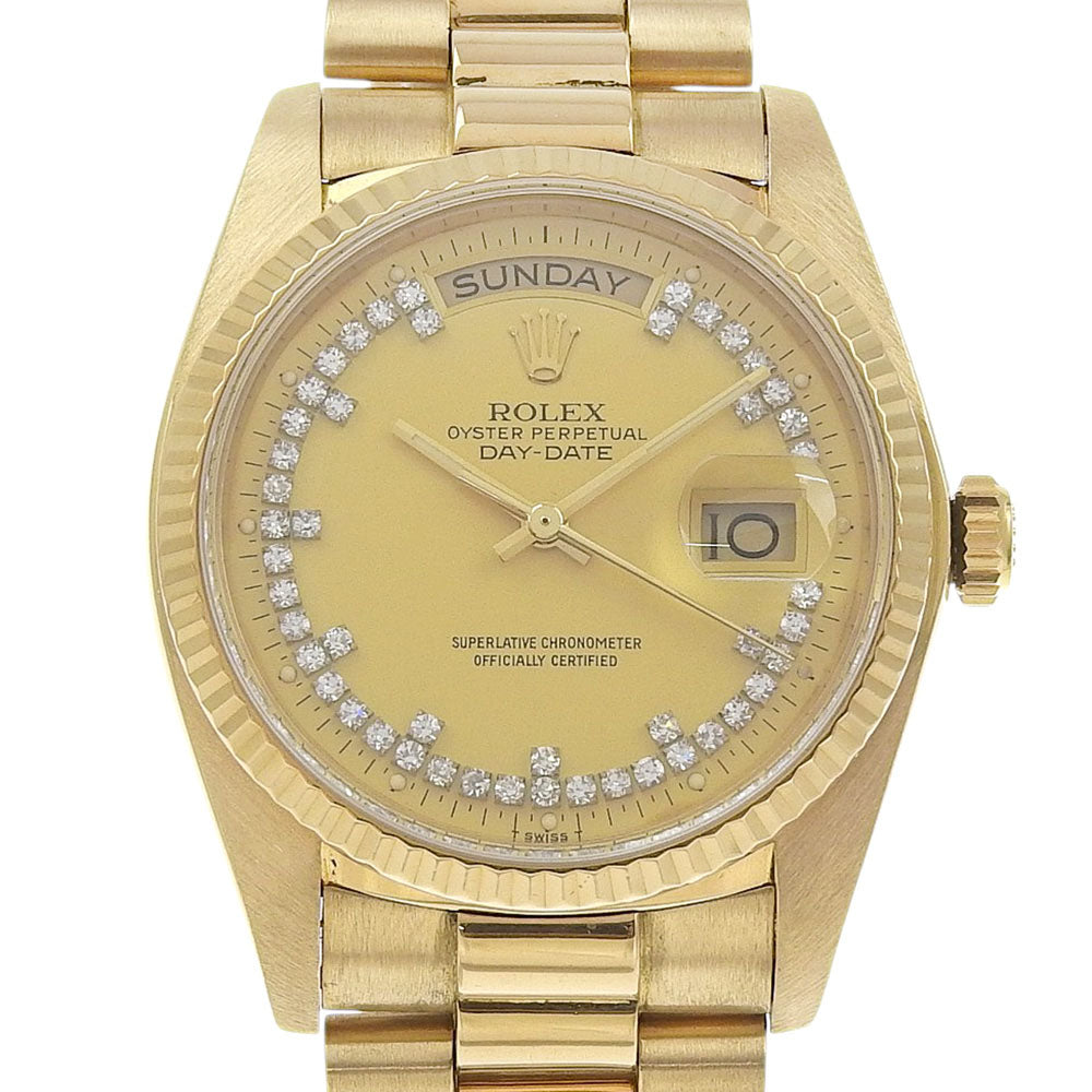 ROLEX] Rolex Day Date Watch 18038LB Mechanical Automatic