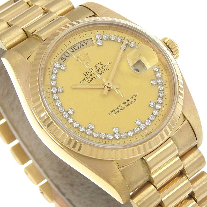 [롤렉스] 롤렉스 데이 데이트 시계 18038lb 자동 와인딩