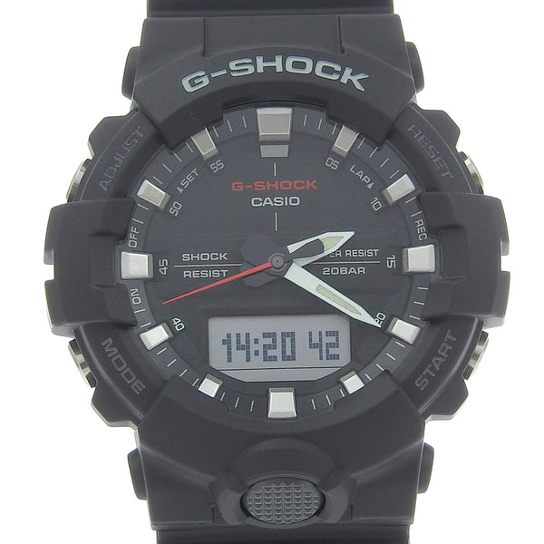 [Casio] Casio 
 G-shock手表 
 G-Shock 5535 GA-800橡胶石英Anadisi显示黑色表盘G-Shock Men's A+等级