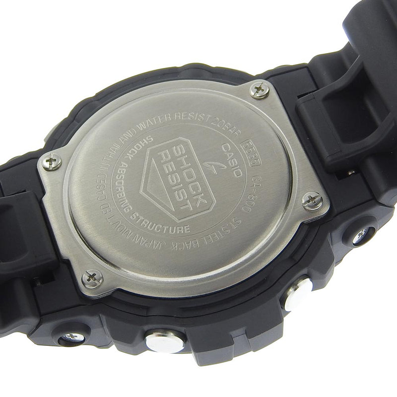 [CASIO] CASIO 
 G-Shock Watch 
 G-SHOCK 5535 GA-800 고무 석영 아나 디시 디스플레이 블랙 다이얼 G-Shock 남자 A+Rank