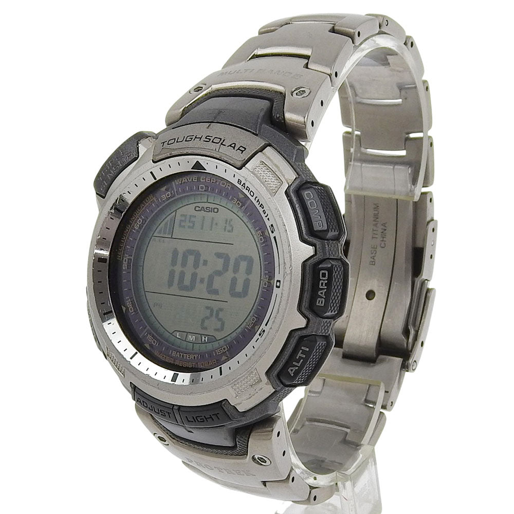 CASIO】カシオ PRO TREK 腕時計 PRW-1300TJ クオーツ – NISHIKINO
