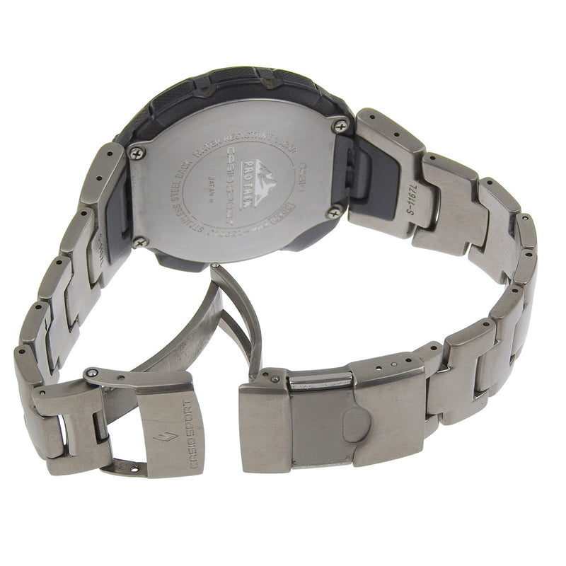 CASIO】カシオ PRO TREK 腕時計 PRW-1300TJ クオーツ – NISHIKINO