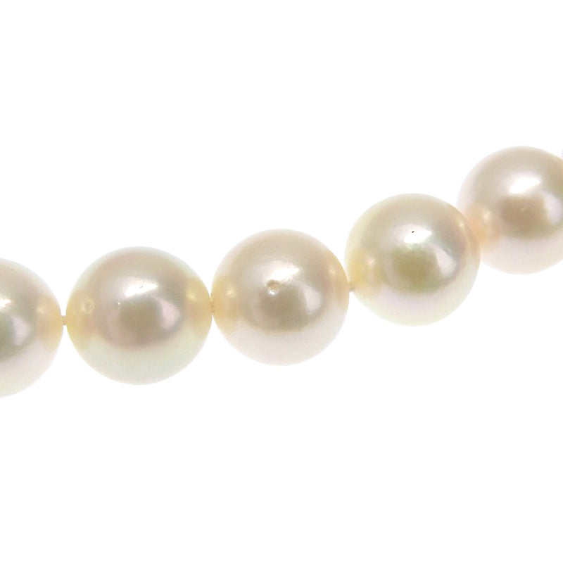 Collier de perles 
9,0 à 8,5 mm Pearl x K14 Gol jaune Environ 47,4 g de perles dames un rang