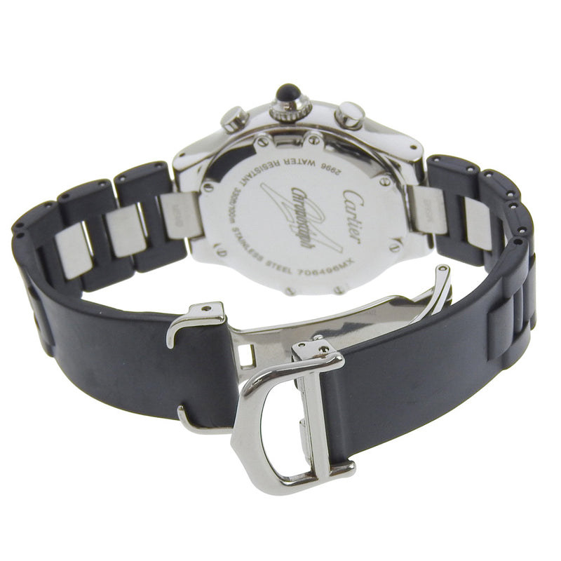 [까르띠에] 까르띠에 Chronoscaph 손목시계 
 W10198U2 쿼츠