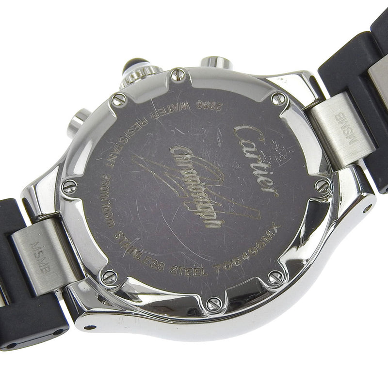 [까르띠에] 까르띠에 Chronoscaph 손목시계 
 W10198U2 쿼츠