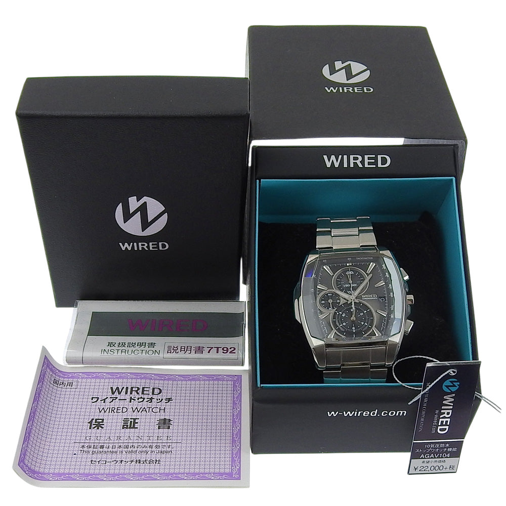SEIKO] Seiko WIRED watch 7T92-0SF0 Quartz – NISHIKINO VINTAGE KYOTO