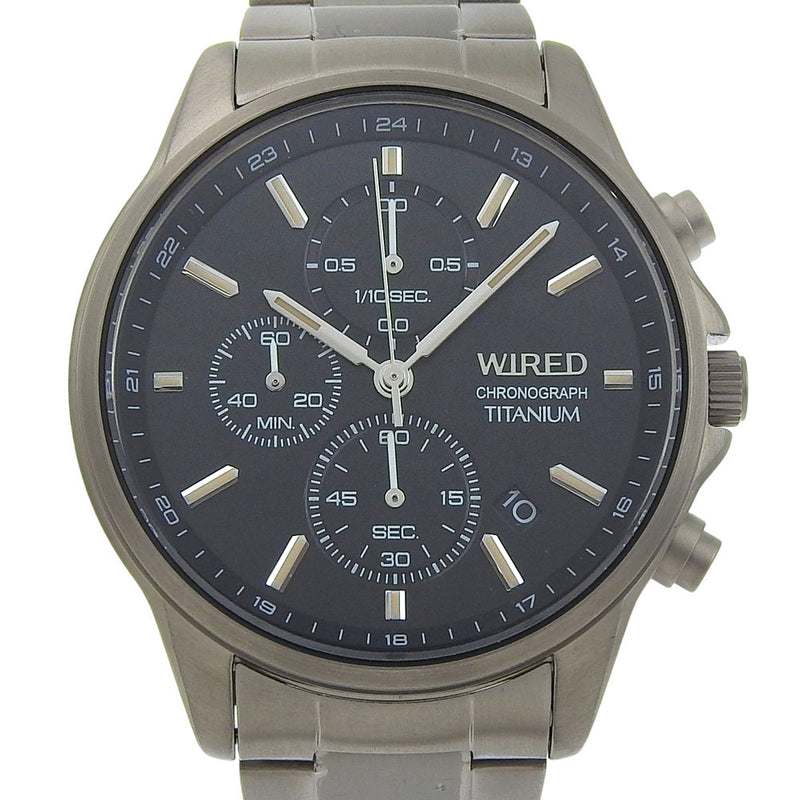 SEIKO】セイコー WIRED ワイアード 腕時計 VD57-KCE0 クオーツ 