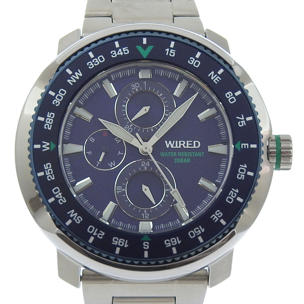 SEIKO】セイコー WIRED ワイアード 腕時計 VH67-KCC0 クオーツ 