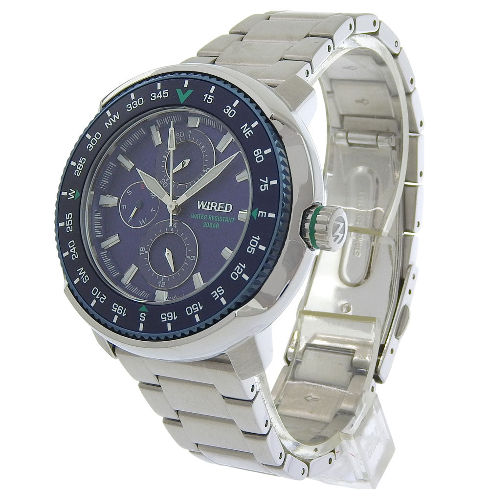 SEIKO】セイコー WIRED ワイアード 腕時計 VH67-KCC0 クオーツ